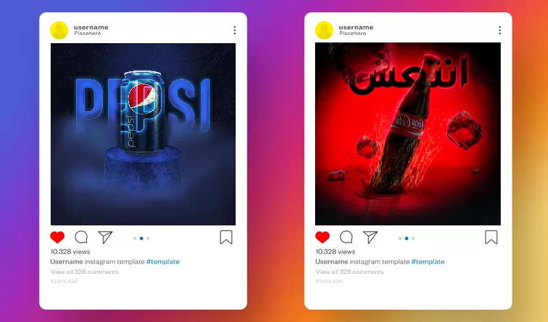 تصميم اعلانات سوشيال ميديا احترافيه